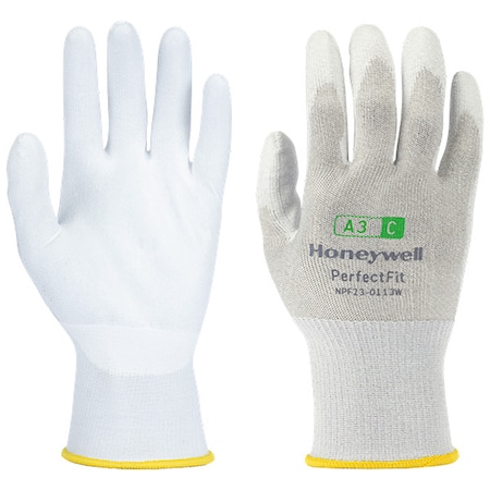 Honeywell Cut-Resistant Gloves, Cut Level A3 , PU , Rough , S ( 7 ) 1 PR NPF23-0113W-7/S