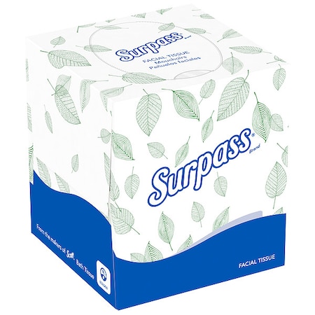 Surpass 2 Ply Facial Tissue, 90 Sheets, 36 PK 21320