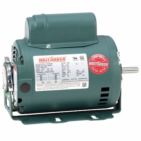 Leeson Fan and Blower Motor, 1/3 hp 101405.00
