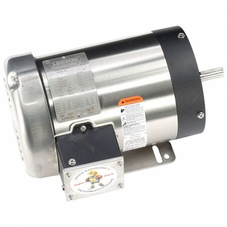 Leeson Three-Phase Washdown Motor, 1 hp HP, 56HC Frame, 230/460V AC Voltage, 1,760 RPM Nameplate RPM 119490.00