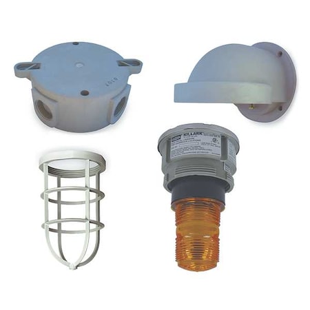 Killark Flashing, Xenon, Amber, 60 to 80 Flashes NVSZMFG26ABG