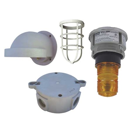 Killark Flashing, Xenon, Amber, 60 to 80 Flashes NVSZMFG01ABG