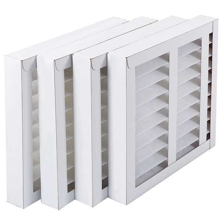 Extract-All 12x12x2 Pleated Air Filter, Synthetic, 4 PK RF-DD7