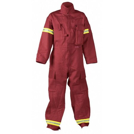 Zoro Select Extrication Coverall, Red, M Tall WCXFRC-RED M TALL | Zoro