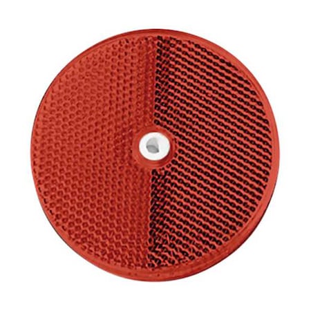 Zoro Select Color Reflector, Oval , Red, 12, u0022 L 70-0030-01