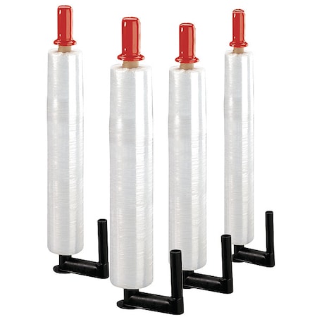 Zoro Select Stretch Wrap, 20" W x 1000 ft. L, 65 ga, Cast Style, Clear, Standard Duty 40TE22