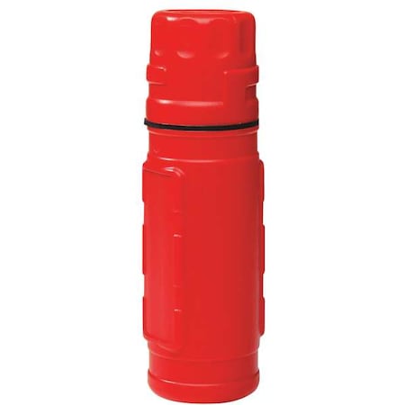 Justrite Document Tube, Plastic, 3 11/16 in OD W, 12 1/2 in H 23305