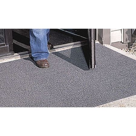 Spaghetti Mat Entrance Mat, 3/8" thick, Gray DE MU35GY