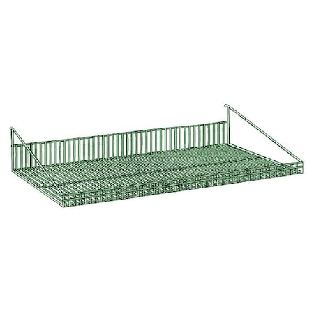 Metro Grid Shelf, Steel, Green, 47-1/4x14x7-3/4 GS1448K3