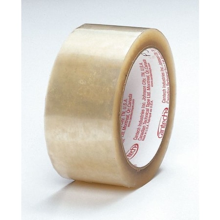 Zoro Select Carton Tape, Poly, Clear, 3 In. x 165 Ft. 231 3X55YD CLEAR