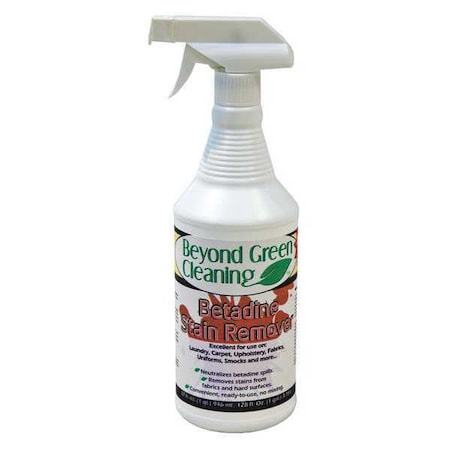 Clift Industries Liquid Stain Remover, 32 oz., Clear, PK12 9007-001