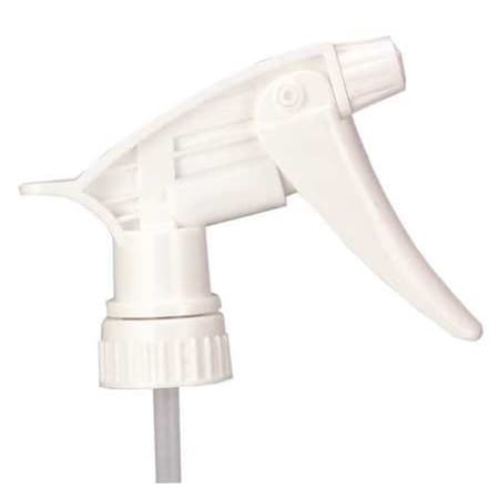 Zoro Select 9-1/4"White, Plastic Trigger Sprayer, Size: 9-1/4", PK6 110561