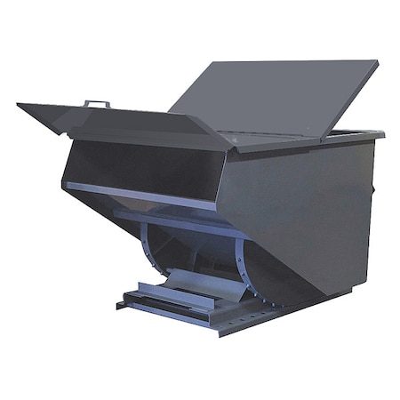 Zoro Select Hopper Lid, Fits 3 cu. yd. 30033