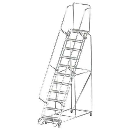 Ballymore Lockstep Roll Ladder, T304 Steel, 110 in.H SS113214P