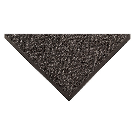 Notrax Entrance Mat, Polypropylene, 3/8 in Thick, Charcoal, 3 ft W x 6 ft L 118S0036CH
