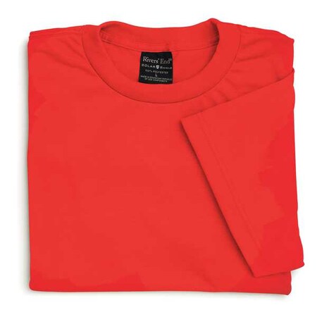 Rivers End Trading Co Men's Sun Protection T-shirt, Polyester, 0 Pocket(s), Black, XL 1002 BLACK XL