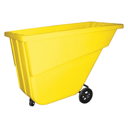 Zoro Select Tilt Truck, Light-Duty, 5/8 cu. yd., Yellow 5/8CU-L YELLOW