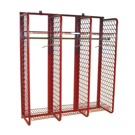 Groves Red Rack, Red, 20 in D, 72 in H RRWM-3/20