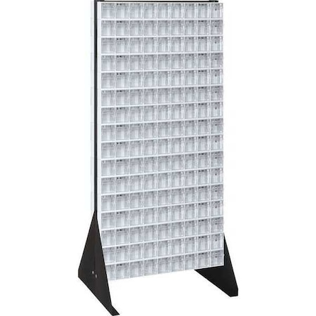 Quantum Storage Systems Steel; Plastic Bin Storage Rack White QFS248-309WT