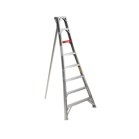 Stokes 5 ft. Aluminum 300 lb. Tripod Orchard Stepladder, Type IA 1105