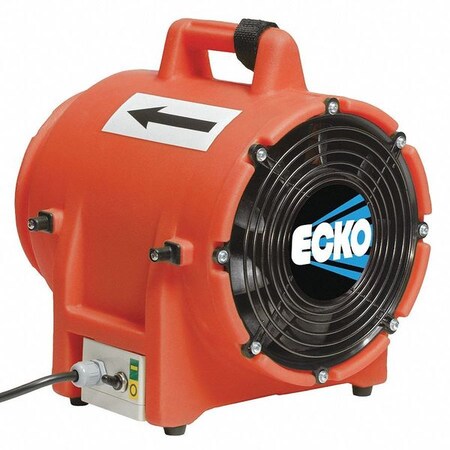 Ecko Conf. Space Blower, Centrif, 1/3 HP, 8 In D K2015SVP