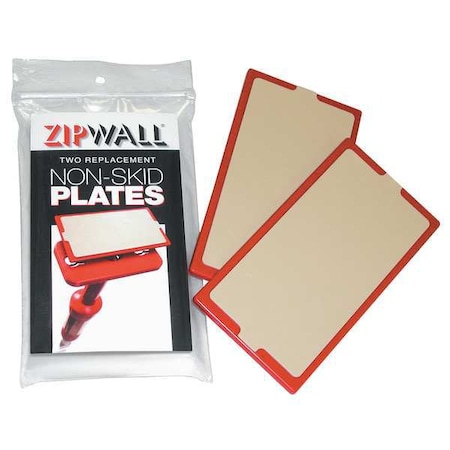 Zipwall Replacement Non-Skid Plate, PK2 NSP2