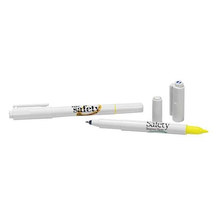 Quality Resource Group Pen, Highlighter, Safety Begins Here, PK5 160410