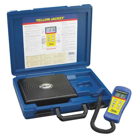 Yellow Jacket Refrigerant Scale, Electronic, 110 lb 68802