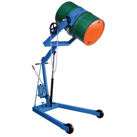 Morse Drum Dumper, 55 gal., 800 lb., Manual Lift 400A-72