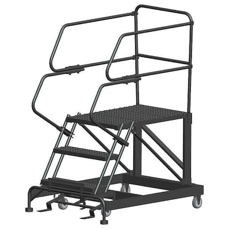 BALLYMORE Roll Work Platform, Steel, Single, 30 In.H SEP3-3636