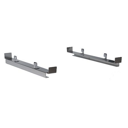 Eagle Group Gray Stainless Steel Under Shelf Tote Glide US21-S
