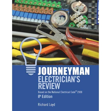 Cengage Learning Electrical Reference Book, Journeyman Electricians Review, English, Paperback 9781418052836