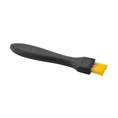 Menda Dissipative Brush, 7/8 in L Brush, Yellow, Carbon Loaded Polypropylene 35686