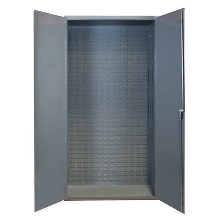 Durham Mfg Extra-Heavy Duty Bin Cabinet, 36 in W, 72 in H, 18 in D, 0 Bins 3602-BLP-95