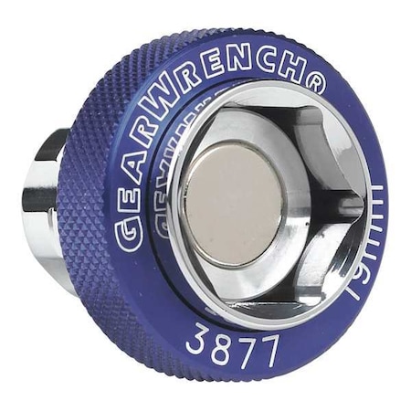 Gearwrench 3/8" Drive, 19mm Specialty Metric Socket, 6 Points 3877D