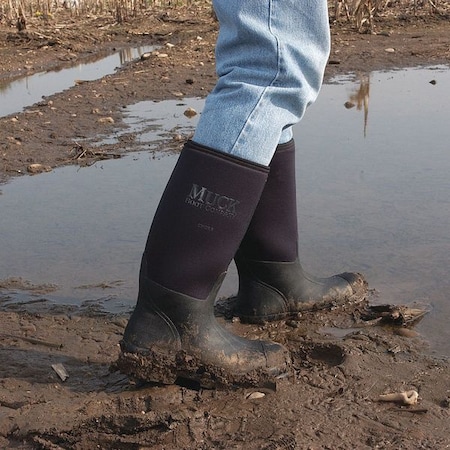 Zoro Select Men's CHS Knee Boots, Steel Toe, 16" Height, Black, 10 CHS-000A SIZE 10