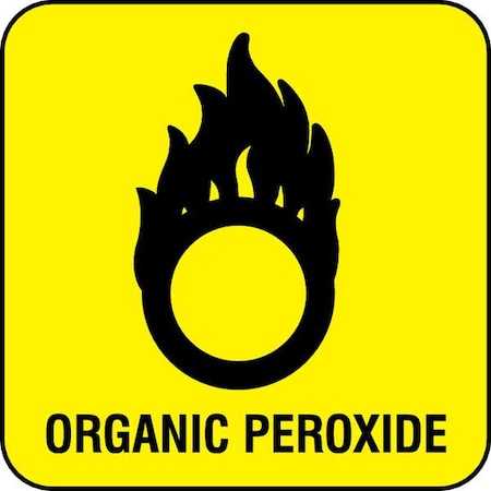 Harris Industries Label, 7/8 In. H, 7/8 In. W, PK500, LB132336 LB132336