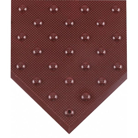 Ultratech Retrofit ADA Warning Pad Urethane Red, 2 ft W x 2 ft L, 3/8 in Thick 760