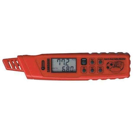 General Tools Digital Pckt Heat Index Monitor, 0-100Pct SAM800HI