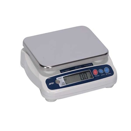 A&D WEIGHING Digital Compact Bench Scale 1000g/2 lb. Capacity SJ-1000HS