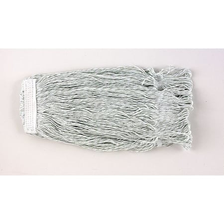 Odell String Wet Mop, 16 oz Dry Wt, Quick Change Connection, Looped-End, Green, PET 1700MEDIUM