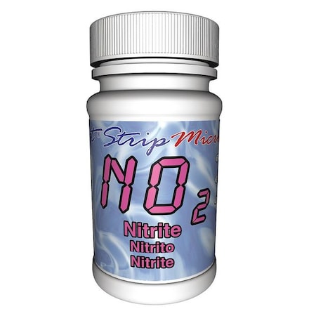 Industrial Test Systems Test Strip, Micro 7 Plus Nitrite Reagent 486623