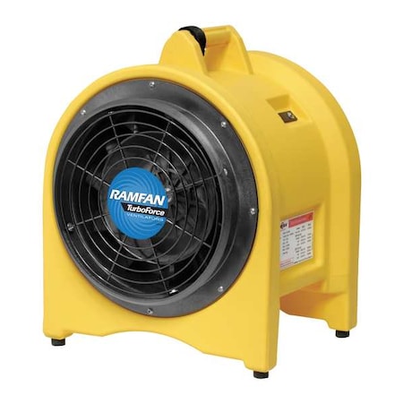 Ramfan Conf.Sp. Fan, Axial, 12 In, 5/8 HP, 230V UB30