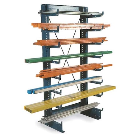 Jarke Storage Rack, Single, 76-3/16 x 18-1/4 In. MT251CS36 | Zoro