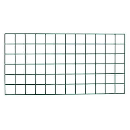 Metro Antimicrobial Steel Wire Wall Grid, 24"D x 36"W x H, Green WG2436K3