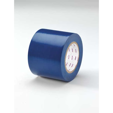 ZORO SELECT Hazard Marking Tape, Roll, 4In W, 180 ft. L 3JRX1