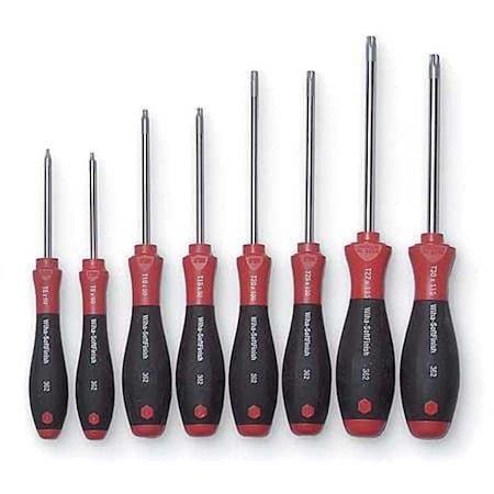 Wiha Screwdriver Set, Torx(R), 7 Pc 36299