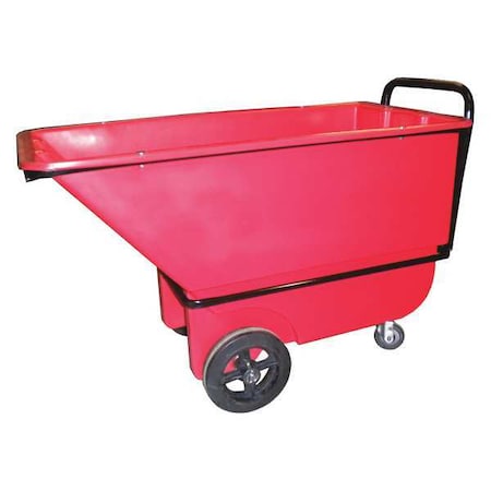 Bayhead Products Tilt Truck, HD, 1/3 cu. yd., 1200 lb., Red 1/3CU-HD RED