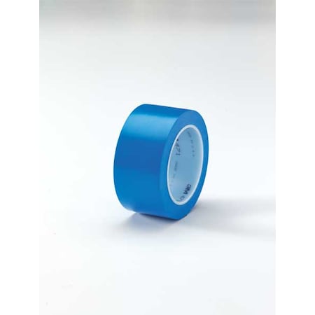 3M Floor Marking Tape, vinyl, Solid, Black, 2 in W., 5.2 mil Thickness 471