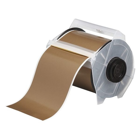 Brady Label Tape Cartridge, Gold, Labels/Roll: Continuous 113139